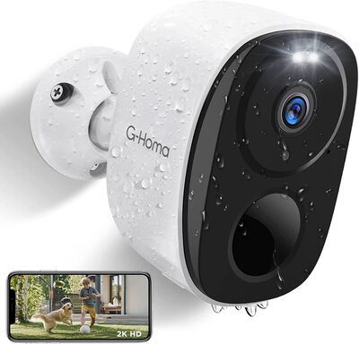 G-Homa 2K HD Cámara Vigilancia WiFi